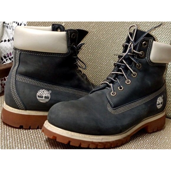 TIMBERLAND Mens Dark Green Direct Attack Pro Leather Lace Up  6" Boots Sz 10 - Picture 8 of 16